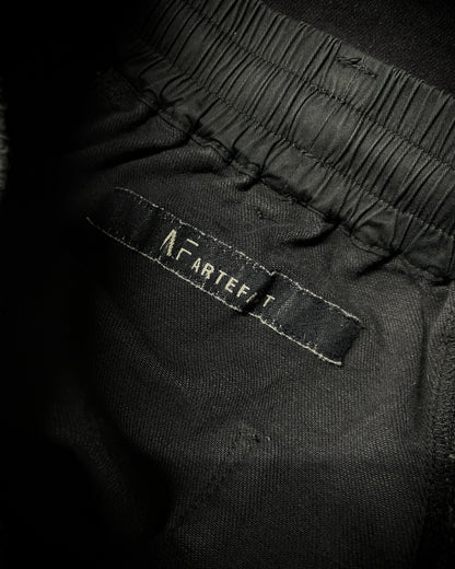 A.F ARTEFACT Sarouel Stretch Denim Skinny Black