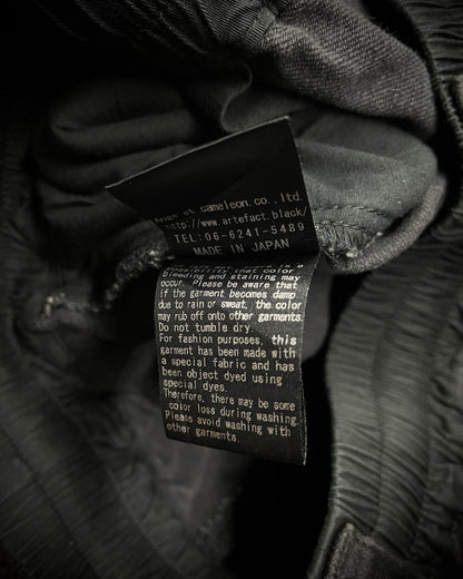 A.F ARTEFACT Sarouel Stretch Denim Skinny Black