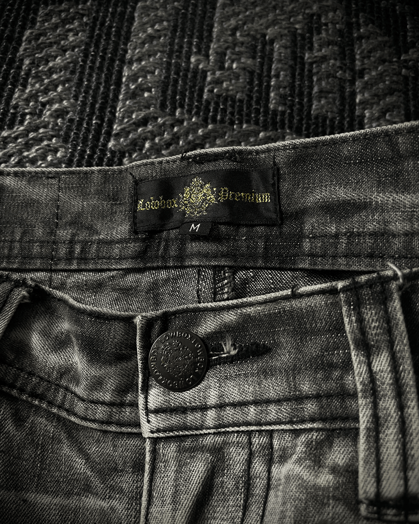 Lowbox Splash Glitter Boot Cut jeans