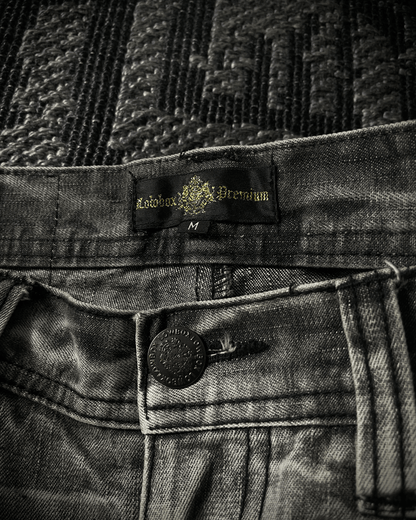 Lowbox Splash Glitter Boot Cut jeans