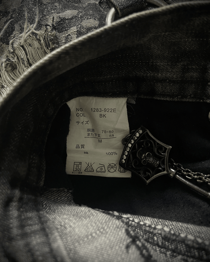 Lowbox Splash Glitter Boot Cut jeans