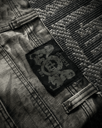 Lowbox Splash Glitter Boot Cut jeans