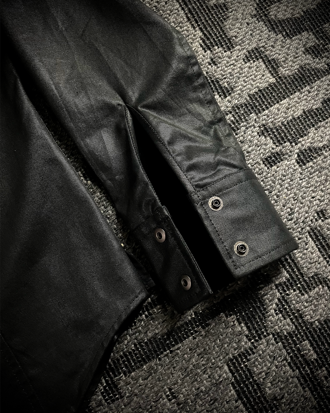 5351 Pour Les Homme Waxed Button Up Shirt