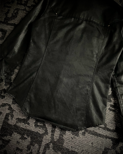 5351 Pour Les Homme Waxed Button Up Shirt