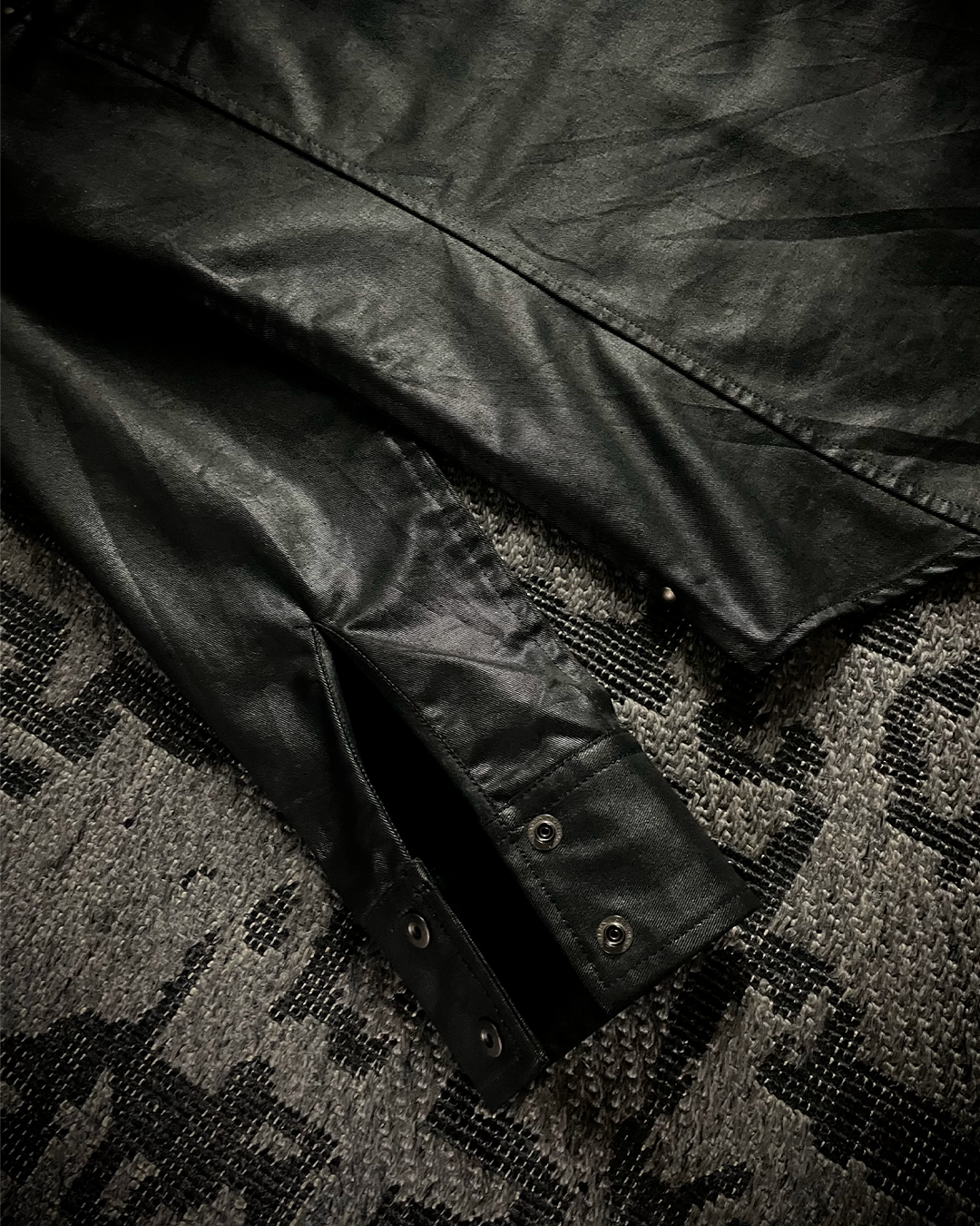 5351 Pour Les Homme Waxed Button Up Shirt