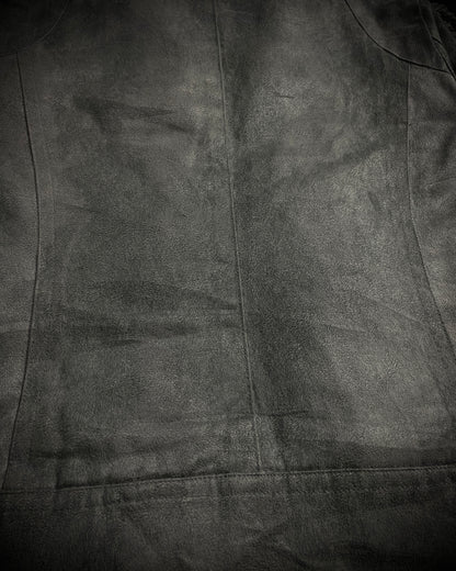 Tornado Mart Wolf Grey Faux Fur Jacket