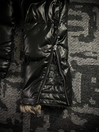 Sorridere Fur Puffer Down Jacket