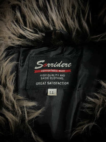 Sorridere Fur Puffer Down Jacket