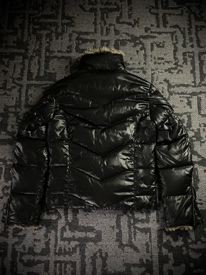 Sorridere Fur Puffer Down Jacket