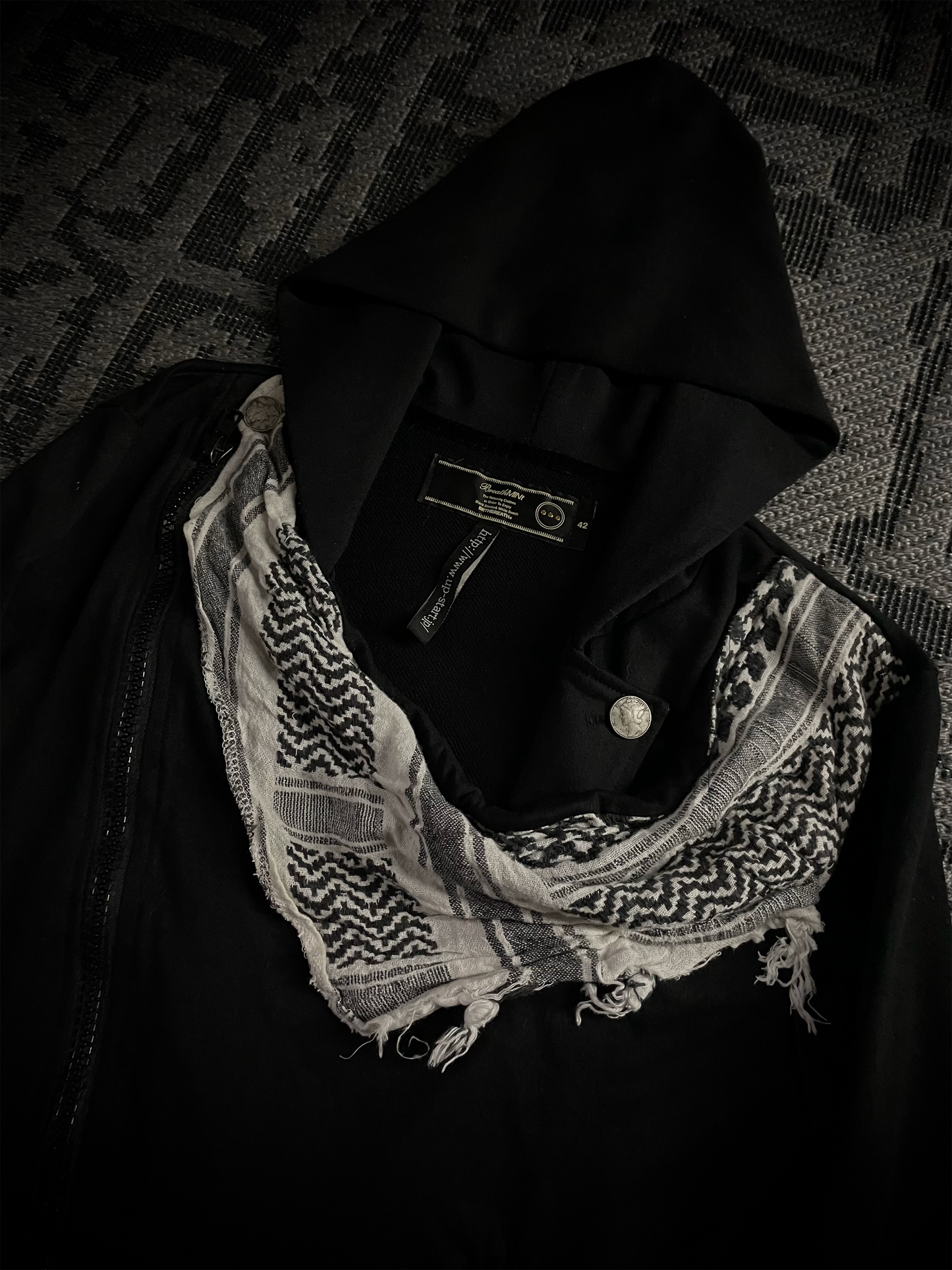 Breath Mint Tactical Desert Scarf Hoodie