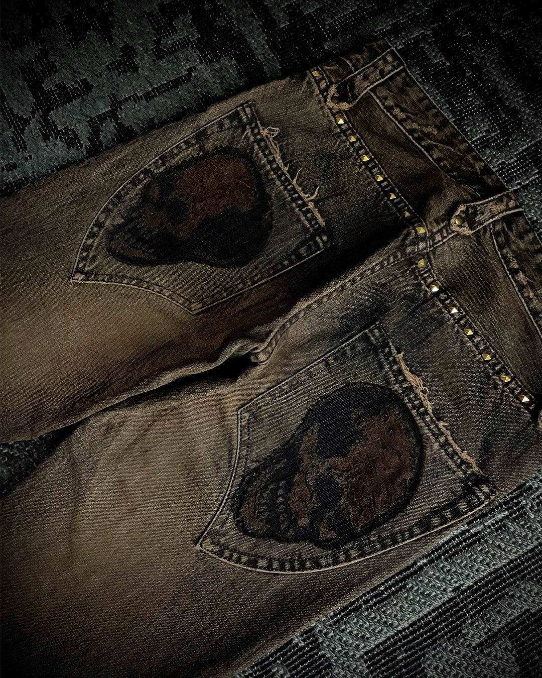 Veronica "Led Rechwe" Skull Denim