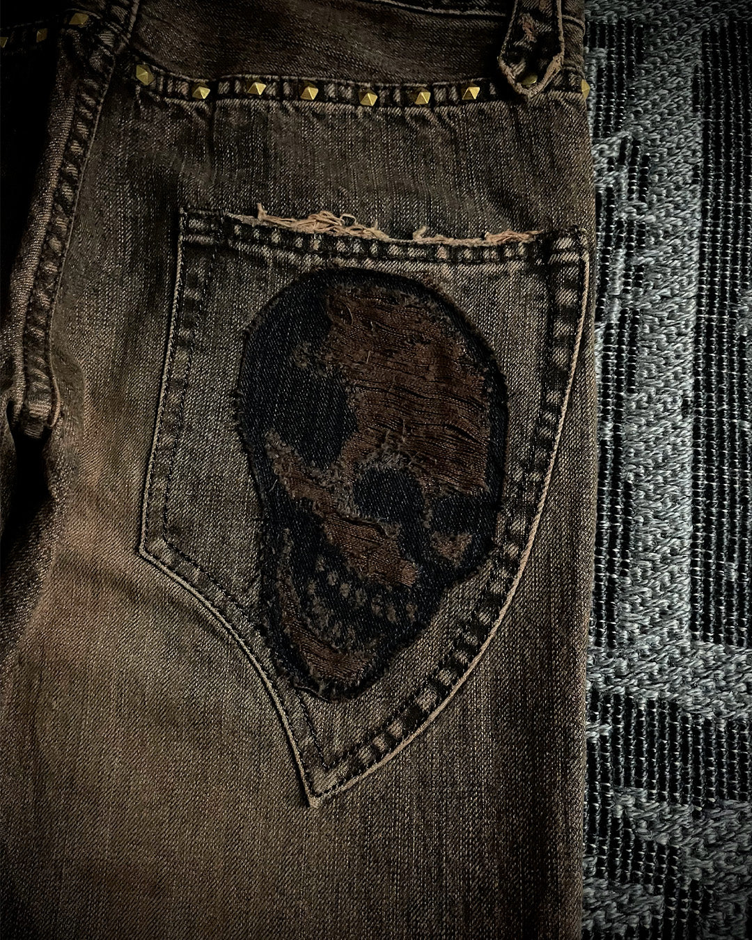 Veronica "Led Rechwe" Skull Denim