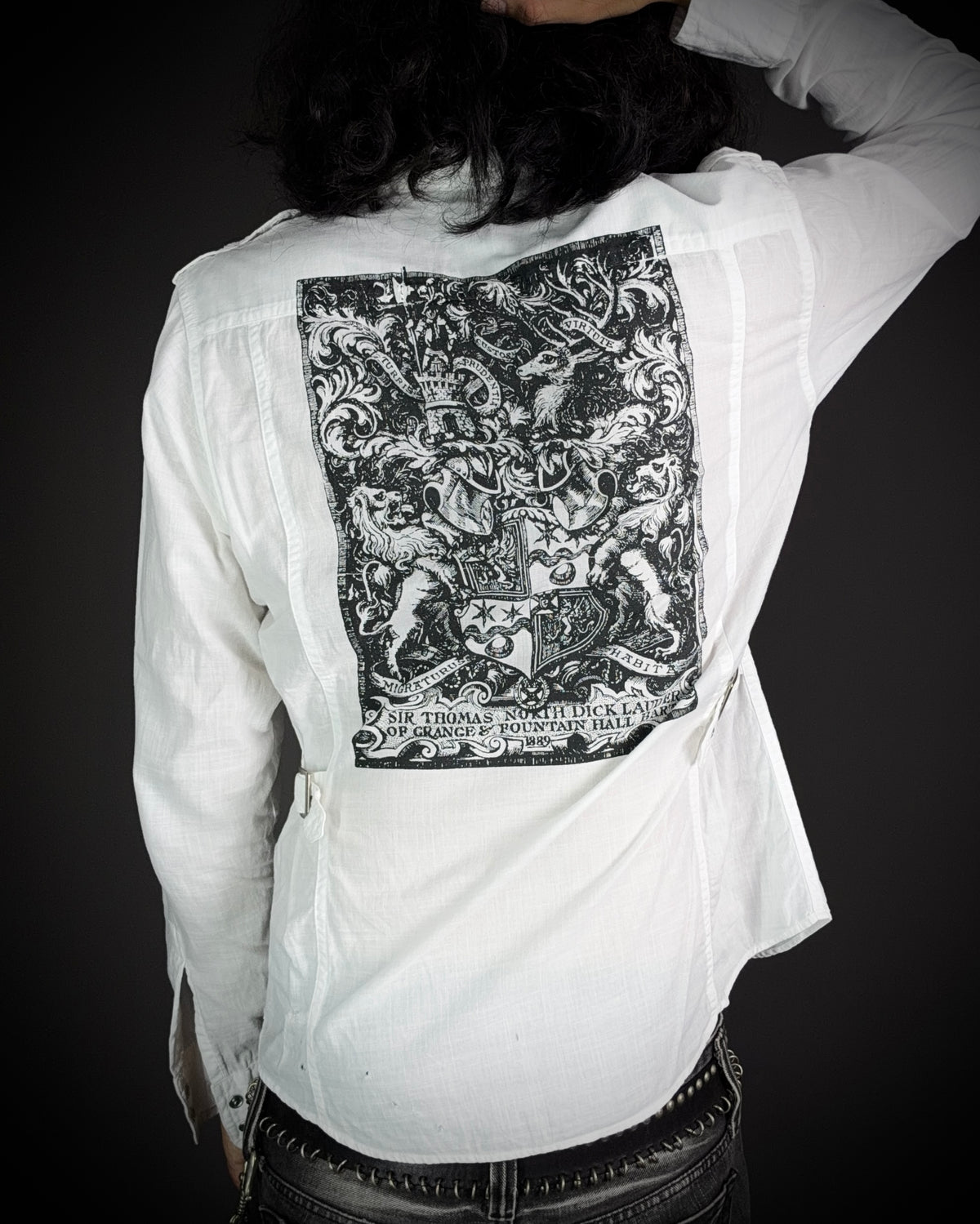 Tete Homme Heraldic Graphic Utility Shirt