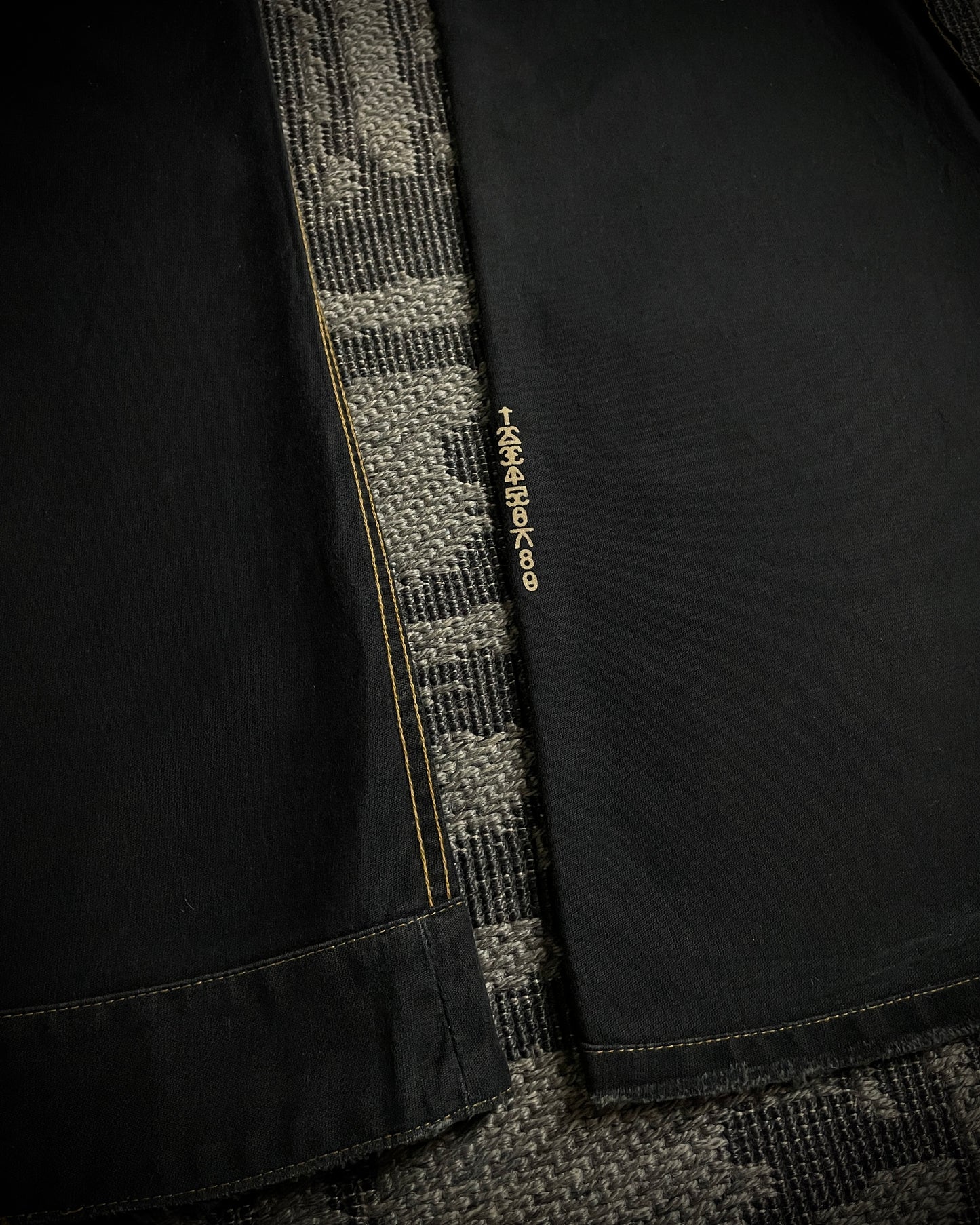 (For offer)IF SIX WAS NINE MUD MAX/ BBF YIM and YAM Reversible Flared Pants