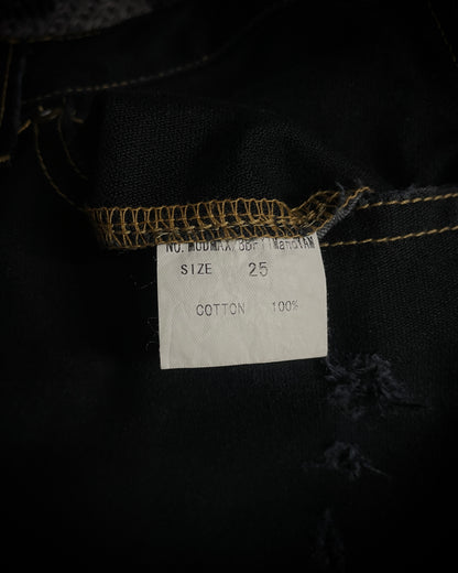 (For offer)IF SIX WAS NINE MUD MAX/ BBF YIM and YAM Reversible Flared Pants