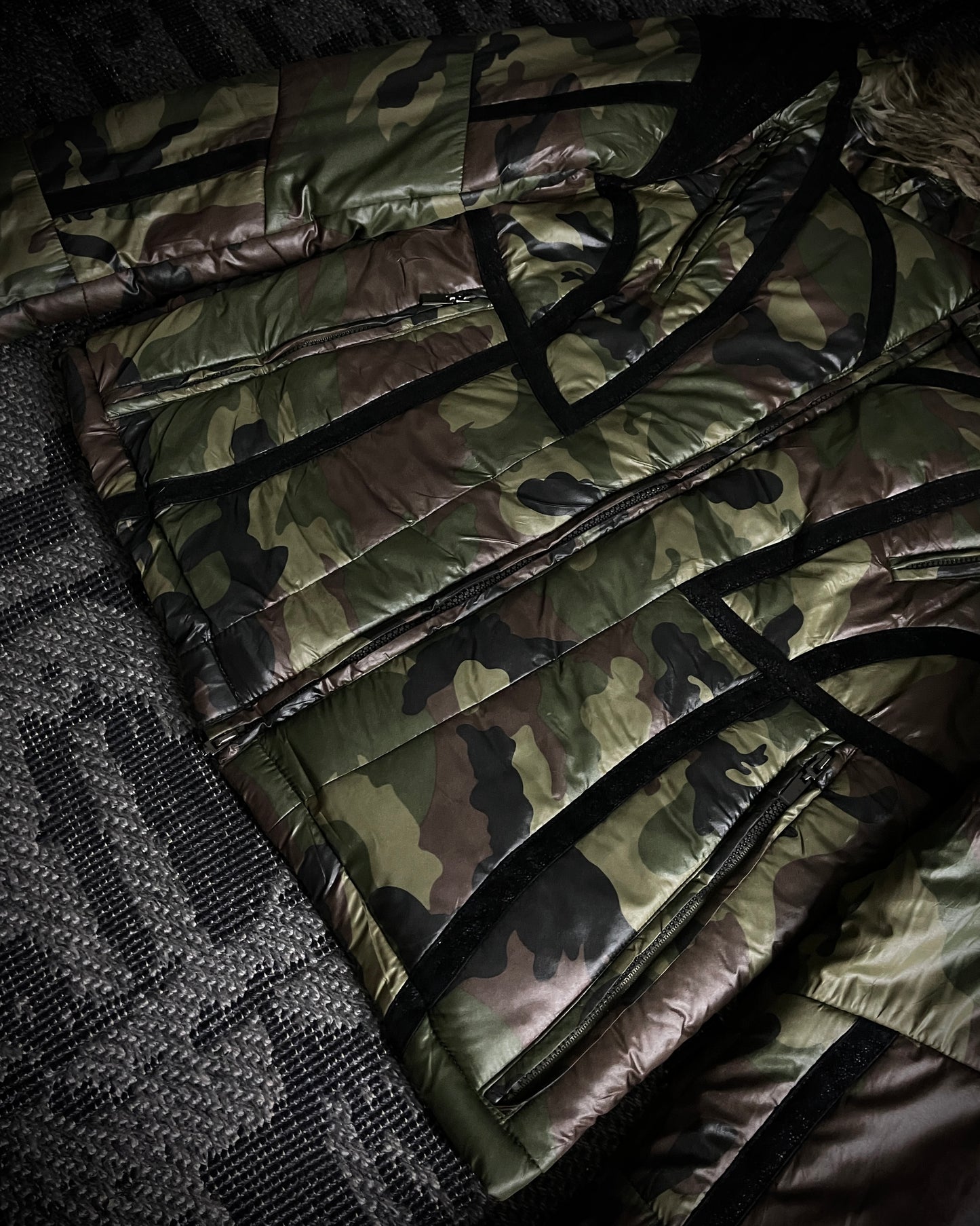 ICOM Tactical Fur-Collar Puffer Jacket