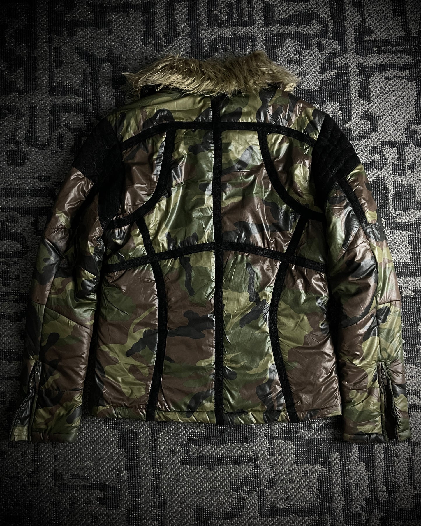 ICOM Tactical Fur-Collar Puffer Jacket
