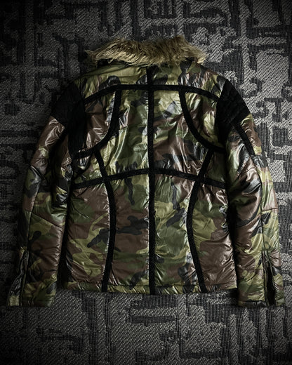 ICOM Tactical Fur-Collar Puffer Jacket