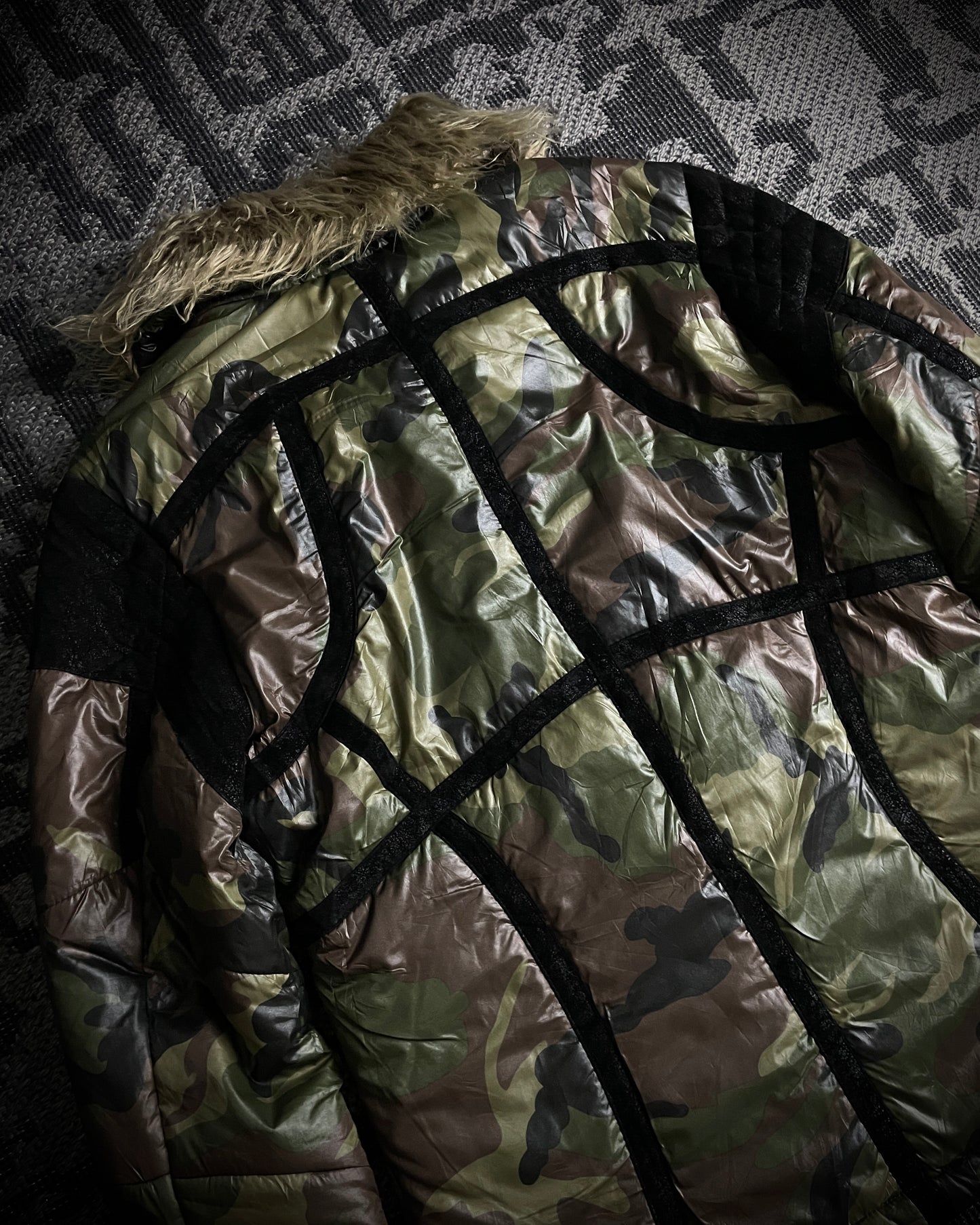 ICOM Tactical Fur-Collar Puffer Jacket