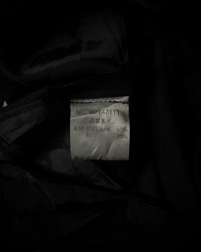 Tornado Mart Femme Wide-Leg Strap Pants