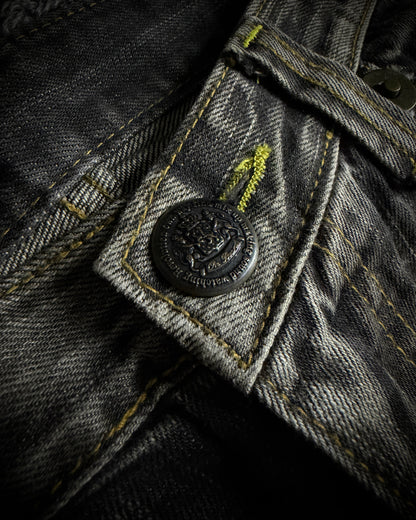 On Board Japanese Distressed Bootcut Denim