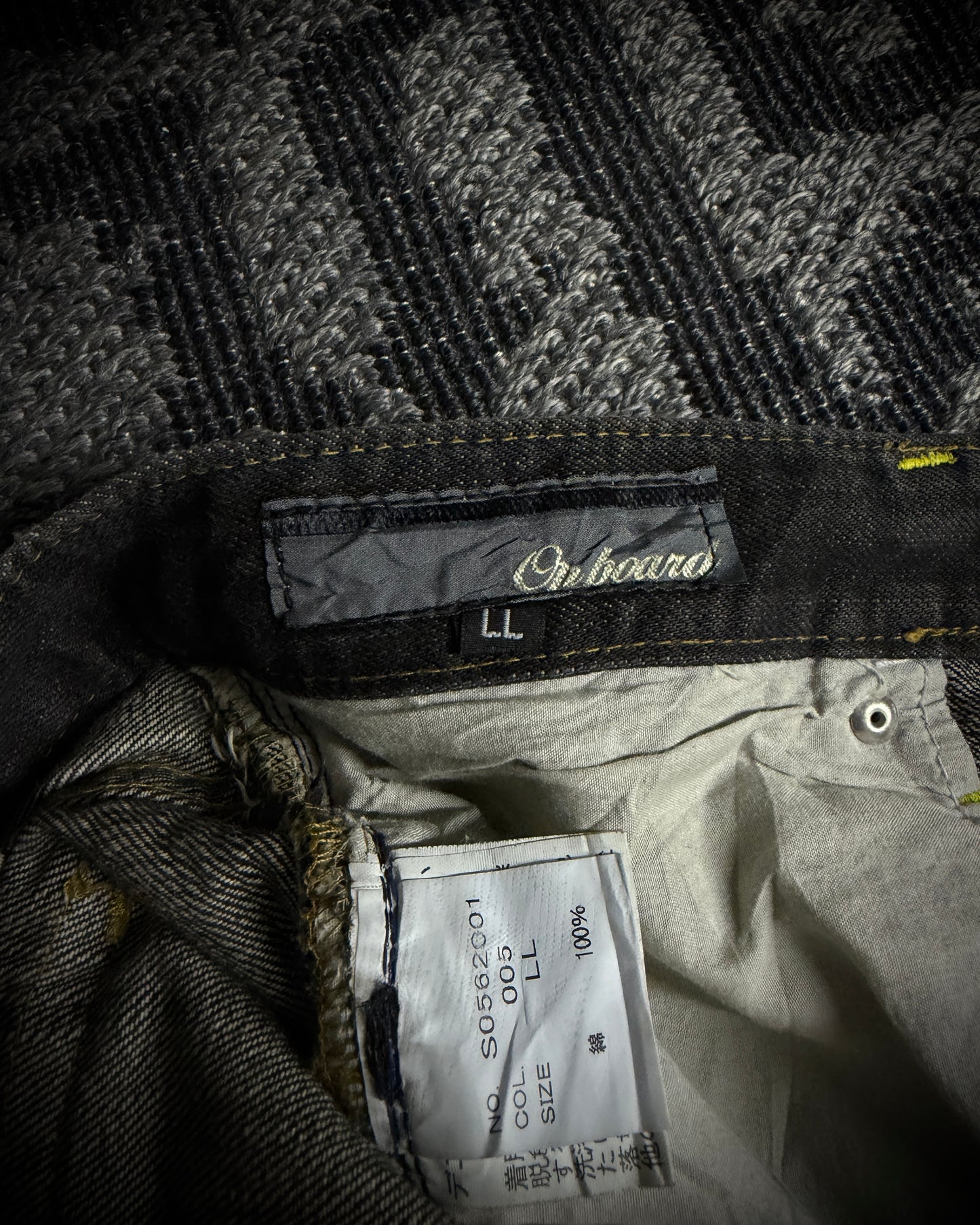 On Board Japanese Distressed Bootcut Denim