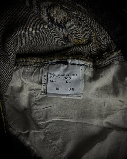On Board Japanese Distressed Bootcut Denim