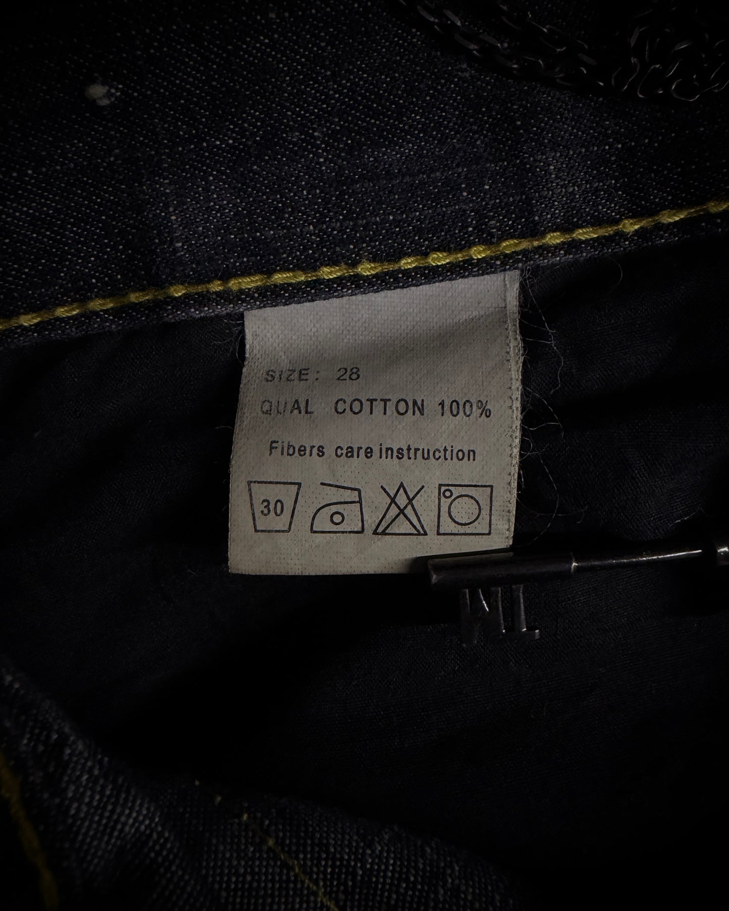 Black Crown Japanese Distressed Bootcut Denim