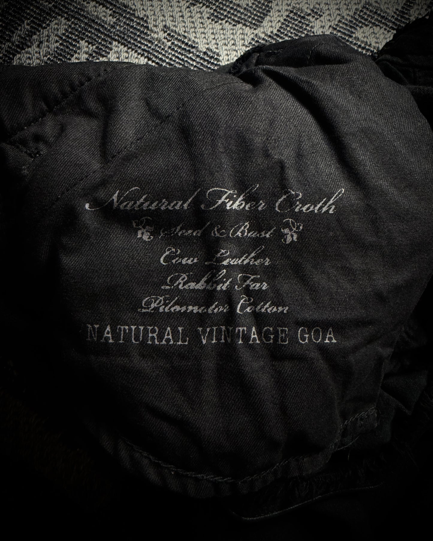 GOA Detachable Rabbit Fur Flared Cargo Pants
