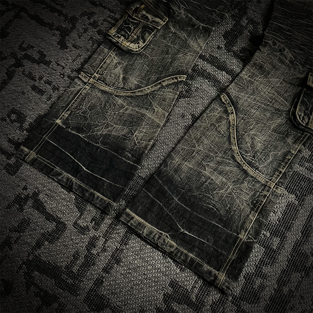 Topism Gimmick Multi Pocket Flared Jeans