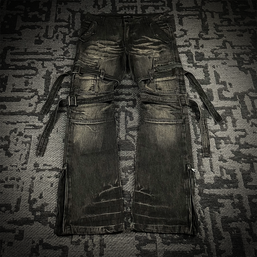 Topism Seditionaries Bondage Flared Jeans