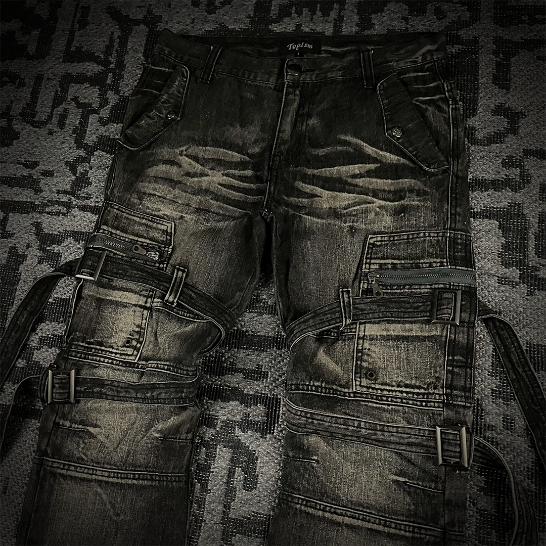 Topism Seditionaries Bondage Flared Jeans