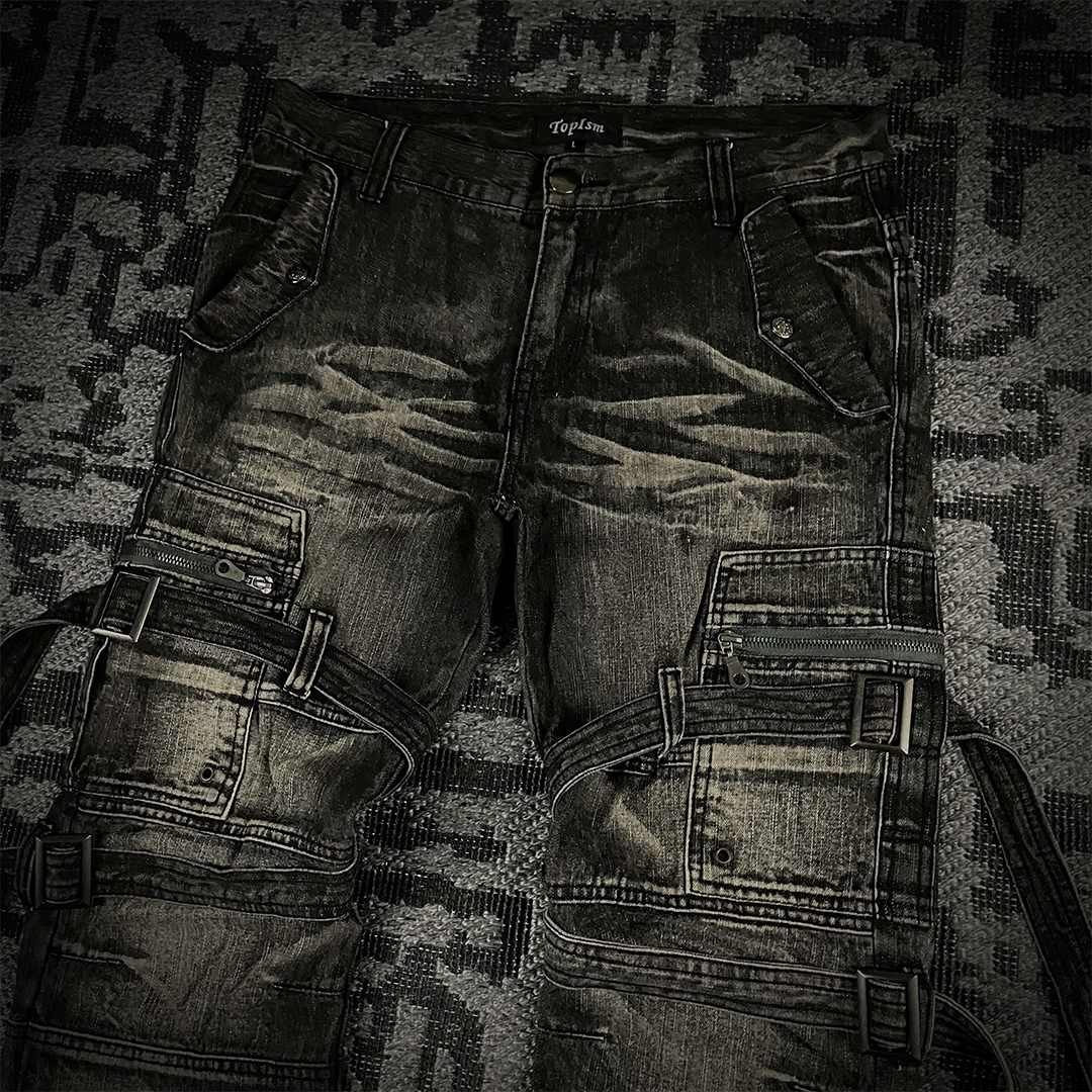 Topism Seditionaries Bondage Flared Jeans