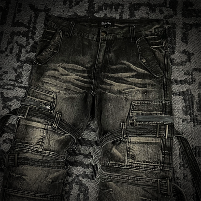 Topism Seditionaries Bondage Flared Jeans