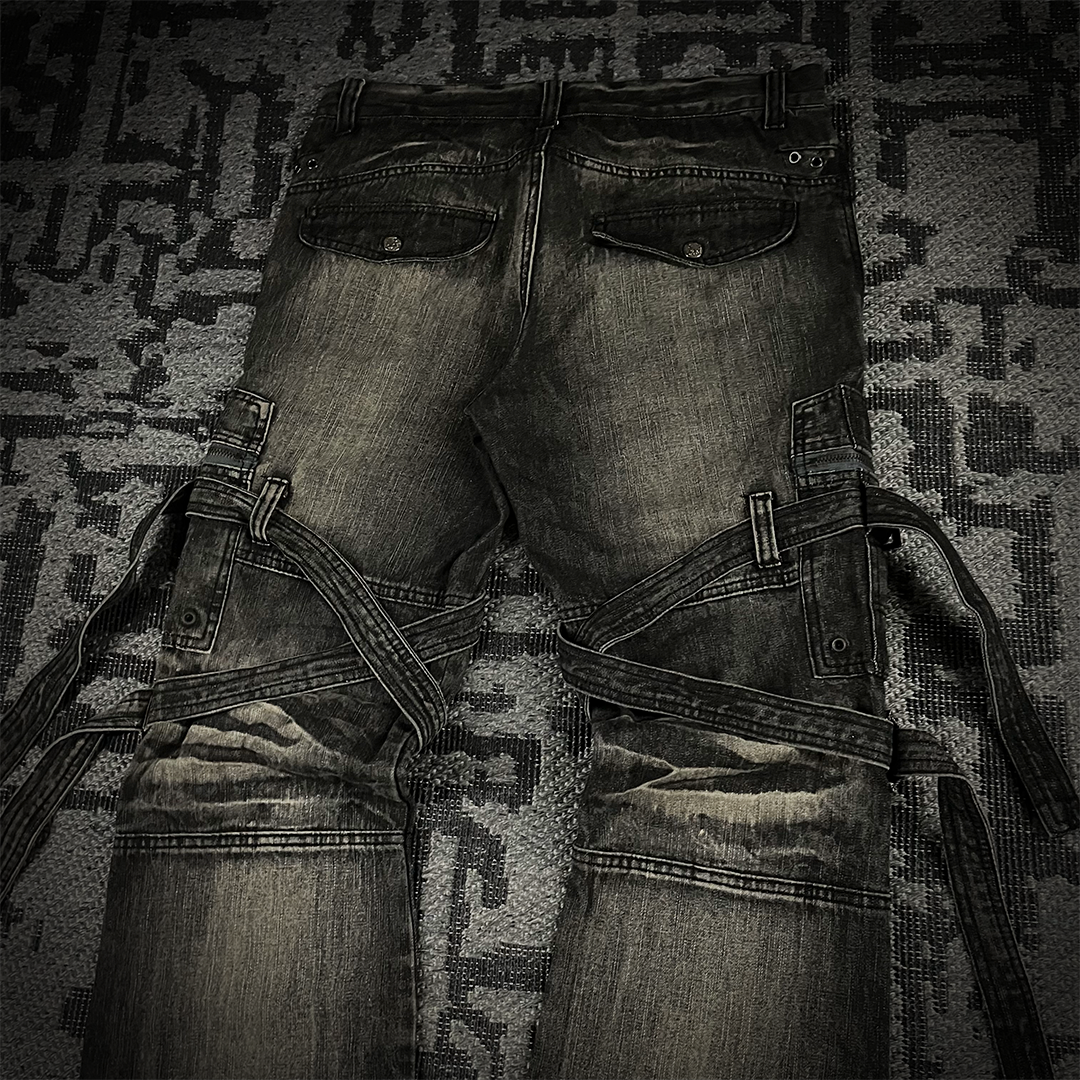 Topism Seditionaries Bondage Flared Jeans