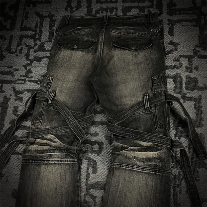 Topism Seditionaries Bondage Flared Jeans