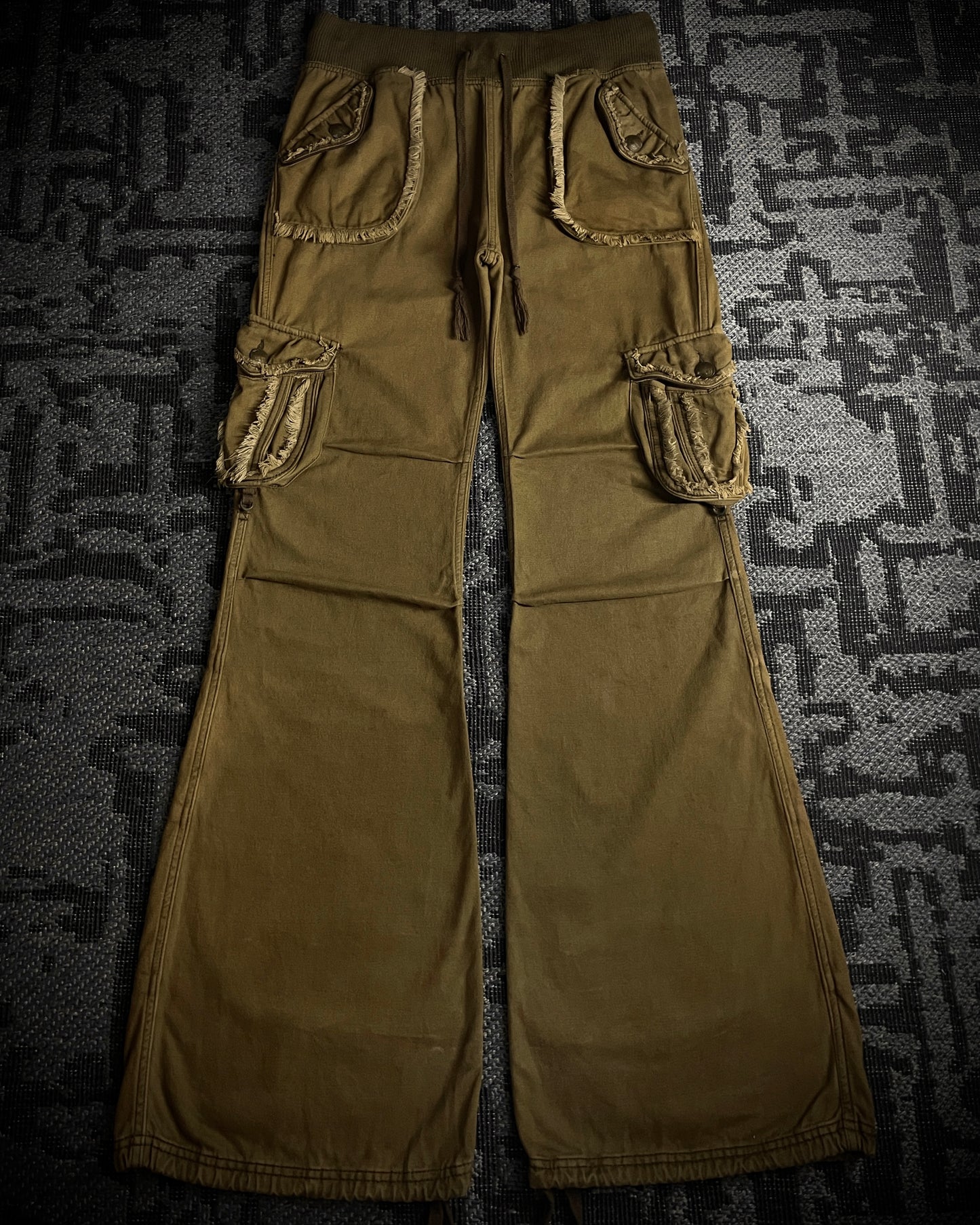 G.O.A Fur Pocket Cargo Sweatpants