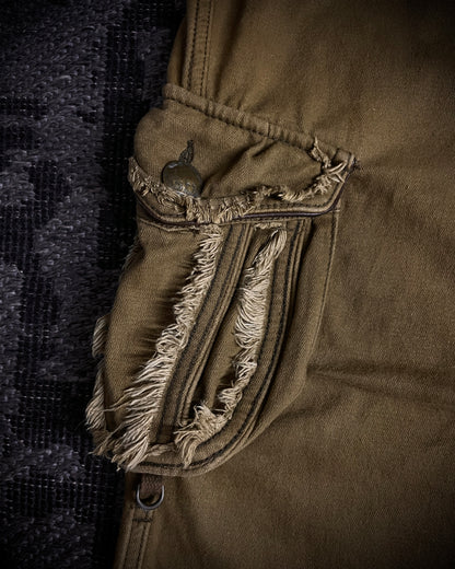 G.O.A Fur Pocket Cargo Sweatpants