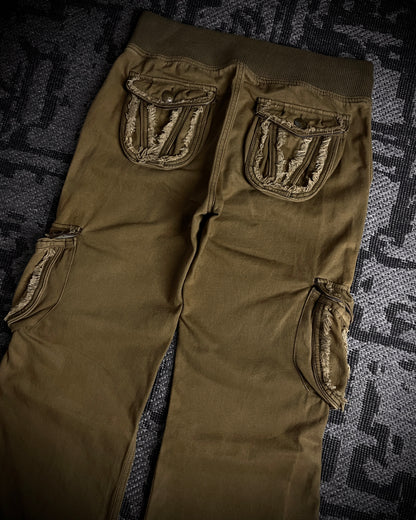 G.O.A Fur Pocket Cargo Sweatpants