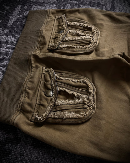 G.O.A Fur Pocket Cargo Sweatpants