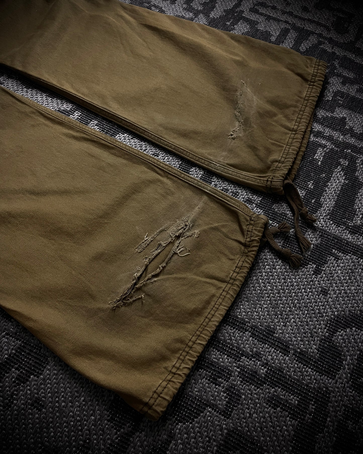 G.O.A Fur Pocket Cargo Sweatpants