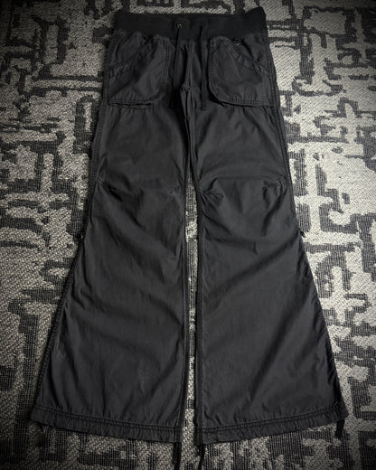 GOA Faded Black Flared Pants