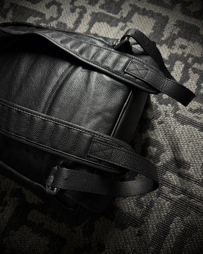 Philipp Plein Skull Leather Backpack