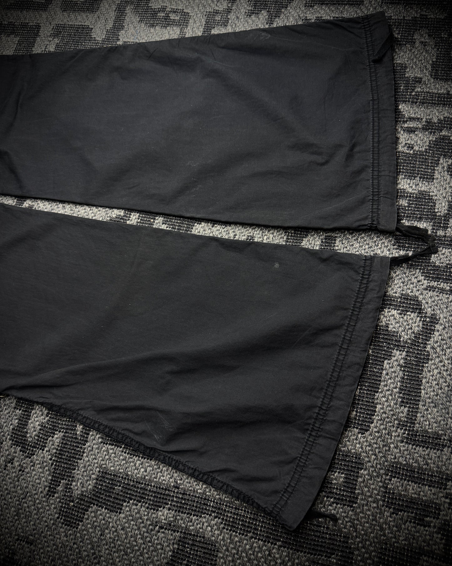 GOA Faded Black Flared Pants
