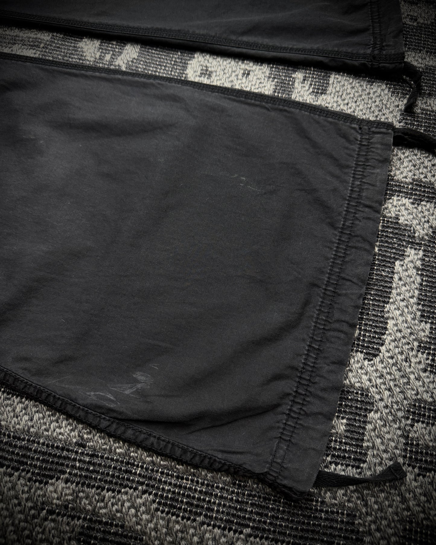 GOA Faded Black Flared Pants
