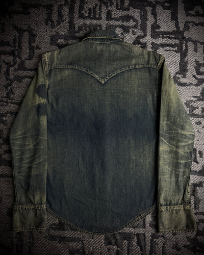 LED RECHWE Vintage Washed Western Shirt