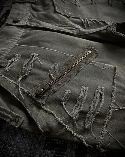 Philodox Tactical Distressed Boot Cut Pants