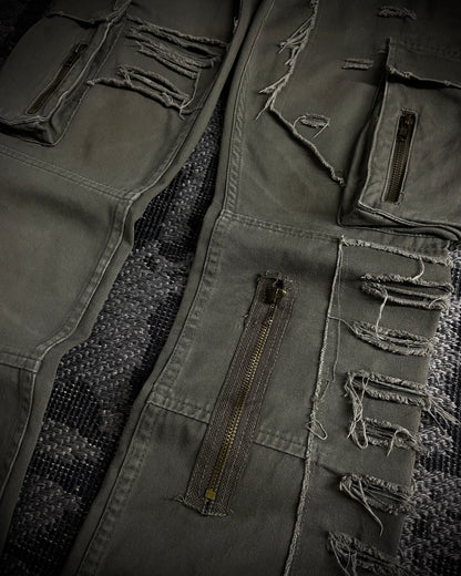 Philodox Tactical Distressed Boot Cut Pants