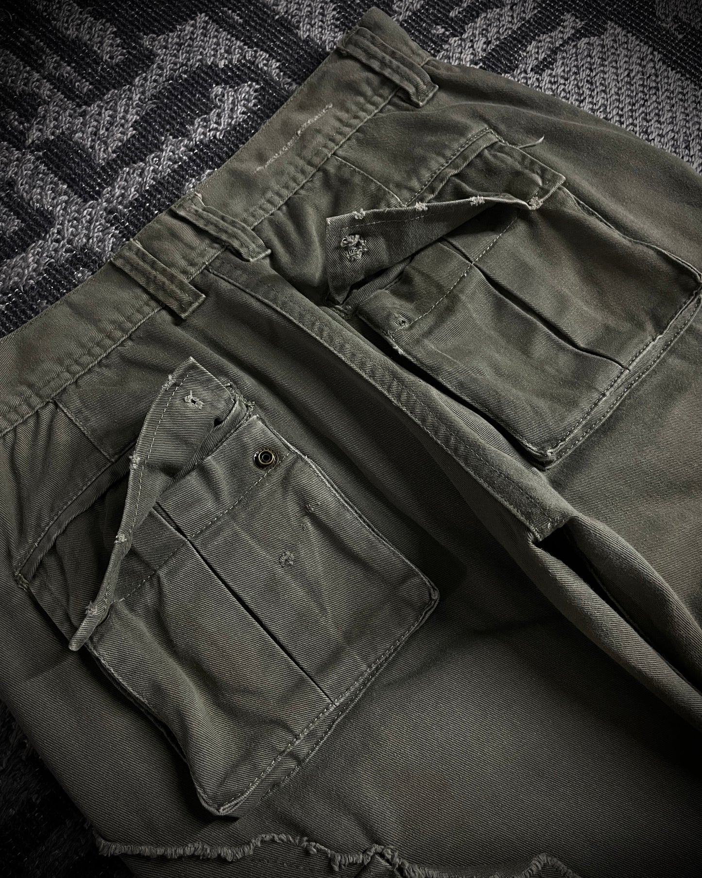 Philodox Tactical Distressed Boot Cut Pants