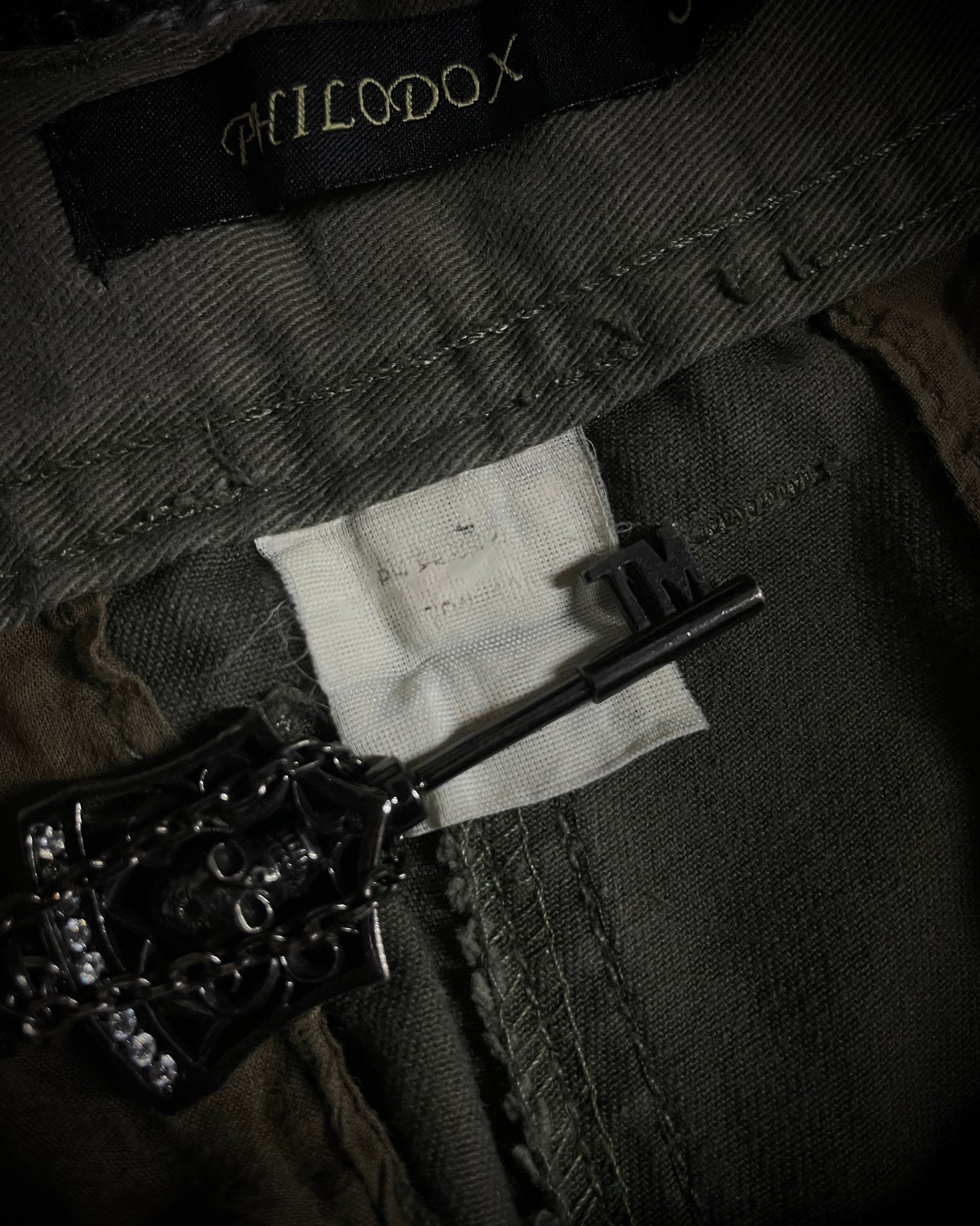 Philodox Tactical Distressed Boot Cut Pants